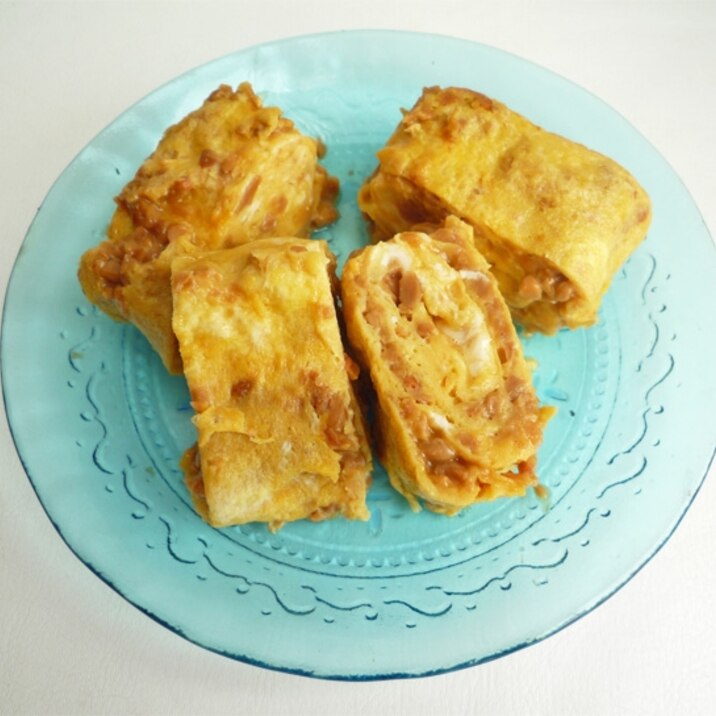 納豆玉子焼き